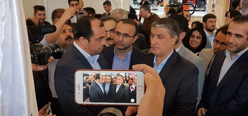 بازدید وزیر راه و شهرسازی از غرفه بارپین