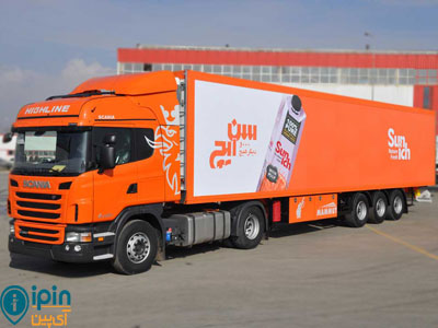 تریلی یخچالدار